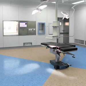Rollo de Vinilo <span class=keywords><strong>Conductivo</strong></span> Homogéneo, Linóleo de PVC Impermeable, Antiestático y Ecológico, Diseño Gráfico para Pisos de Hospitales, para Interiores - Product Image 4
