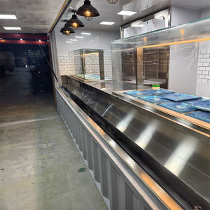 Contenedor <span class=keywords><strong>de</strong></span> Envío <span class=keywords><strong>de</strong></span> 20 pies para <span class=keywords><strong>Restaurante</strong></span> Móvil/Bar, Cocina con Interior <span class=keywords><strong>de</strong></span> Acero Inoxidable, Diseño Duradero, Fácil Movilidad para Negocios - Product Image 4