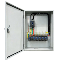 Boîtier de distribution triphasé 63A basse tension entièrement assemblé pour le contrôle de l'éclairage industriel, commercial et de centres commerciaux avec protection IP54