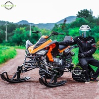 CloverATV chinois 4 temps 200CC Quad Snowbike moto de sport pour adultes