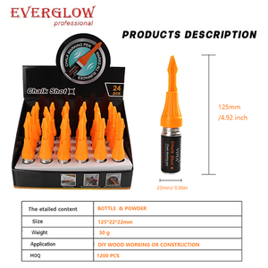 Pulvérisation Chalk Shot Localizer <span class=keywords><strong>Charpentier</strong></span> <span class=keywords><strong>Craie</strong></span> Crayon Poudre Jet Positionneur DIY Poinçon Marquage Outils Chalkshot Marque Trous Profonds Marqueur - Product Image 5