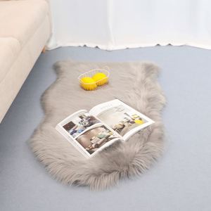 High Quality New Design Sheepskin Faux Fur Carpet Living Room Area Rug <b>Fluffy</b> Carpet Rug Plush Rug - Product Image 2