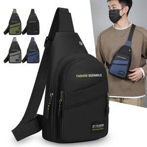 Fashion Xiuxianxilie Men's Chest Bag Oxford Cloth Multiple Pockets Outdoor Everyday Use - Product Image 4