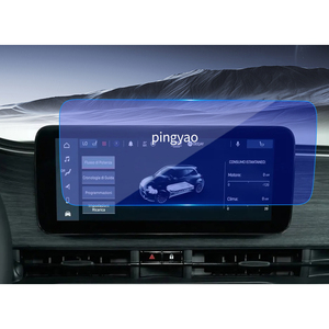 Adesivi per Auto Pellicola Protettiva in Vetro Temperato per Schermo Pannello Digitale Carplay per Veicolo <span class=keywords><strong>Fiat</strong></span> Abarth 500e 2025 Accessori - Product Image 1