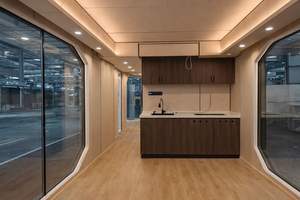 Maison préfabriquée intelligente moderne : bureau mobile et mini-maison de 20 pieds et 40 pieds avec cuisine, pod de vie modulaire portable en extérieur - Product Image 5