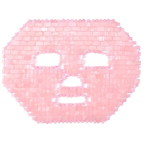 2026 Natural Pink Crystal Amethyst Beauty Care Gemstone Pattern Body Massage US Facelift Jade <strong>Mask</strong> Facial Ornaments Roller - Product Image 1