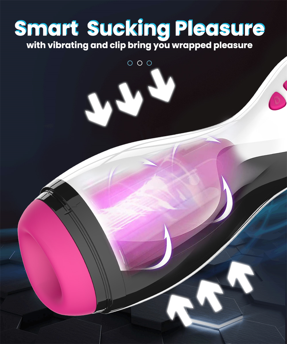 mechanical male masturbator Automatic-Male-Masturbator-Cup-Stroker-for-Men-Training-Handsfree Use  Lubricants main image 0