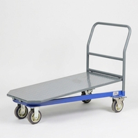 Nouveau Chariot de Manutention Industriel Robuste en Acier à Six Roues 2026 – Chariot de Supermarché et d'Entrepôt OEM, Chariot Plateforme, Chariot Empilable