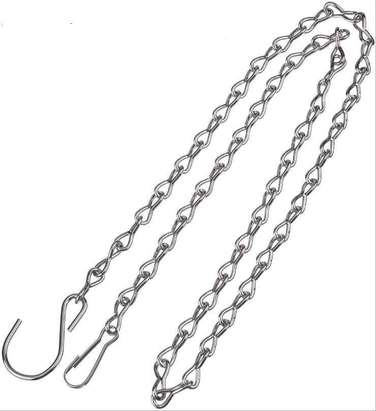 Long Lighting chain, light pipe bracket chain, flower basket chain iron chains