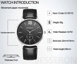 Offres Spéciales décontracté Quartz hommes montres en acier inoxydable <span class=keywords><strong>montre</strong></span>-bracelet à Quartz avec bande en acier luxe boîte préfet cadeaux - Product Image 3