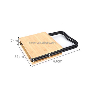Table pliante portable en aluminium et bambou à ouverture rapide pour les voyages en voiture, l'équipement de <span class=keywords><strong>camping</strong></span>, les pique-niques et les barbecues - Product Image 6