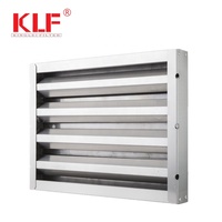 Filtro de grasa deflector de baja caída de presión filtro deflector de alta eficiencia para campana de cocina comercial
