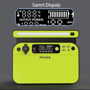 สถานีพลังงานสำรองแบบพกพา 600W รองรับการชาร์จไร้สาย พร้อมพอร์ต AC DC USB และระบบกักเก็บพลังงาน - Product Image 3