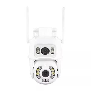 Cámara Panorámica e Inclinable de Doble Lente 2MP + 2MP con Conexión Tipo Bola, Resistente al Agua para Exteriores, Solución Xiongmai M359 - Product Image 1