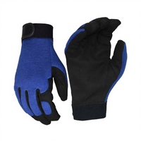 Gants de sécurité d'hiver Vilico pour hommes et femmes, doux, chauds, compatibles avec les écrans tactiles, doublure en polyester, fermeture à boucle extensible, utilisation domestique