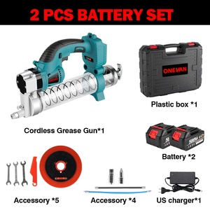 Herramienta Eléctrica Inalámbrica de 10000PSL y 689 Bares para Lubricación de Autos, para Batería de 18v, SKU004 - Product Image 2