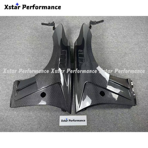 Garde-boue avant en fibre de carbone en nid d'abeille Style Xstar pour Nissan <span class=keywords><strong>370Z</strong></span> Z34 2009-2020 - Product Image 2