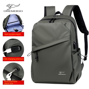 Mochila Oxford de Gran Capacidad Estilo Canguro para Hombre, Moderna, Impermeable, para Viajes, con Cierre para Portátil - Product Image 3