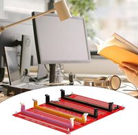 Testeur de mémoire RAM DDR3 DDR4 DDR5 RDIMM UDIMM avec indicateurs LED, carte de diagnostic pour ordinateur de bureau, matériau PVC, en stock