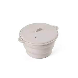 Portable Microwave Safe <b>Foldable</b> Food Storage Silicone Bento Wholesale Collapsible Lunch <b>Box</b> Container Bowl - Product Image 6