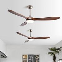 Le meilleur prix 70 pouces de ventilateur de plafond LED à conversion de fréquence en bois massif avec caméra cachée