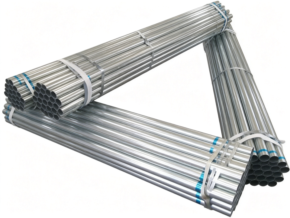 Round Plant Types Q195 Thin Wall Galvanized Round Pipe, Easy Bending, for Flower Stand ...
