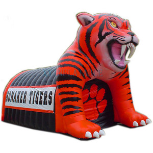 Túnel Inflable de Fútbol con Diseño de Oso Negro, Entrada Inflable de Oso para Partidos de Fútbol, Gran Venta 2026 - Product Image 6