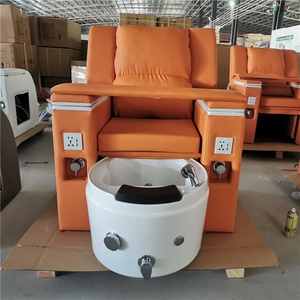 Kisen Wholesale Modern Luxury Beauty Nail Salon Pipeless Whirlpool Magnet Jet Foot Spa Massage Pedicure Chair - Product Image 1