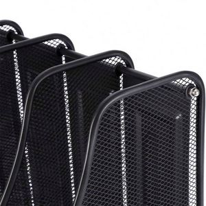 2024 Most Popular Best Supplier 4 Vertical Compartments Metal Mesh Desk <b>File</b> <b>Organizer</b> <b>File</b> <b>Organizer</b> Desk <b>File</b> <b>Organizer</b> - Product Image 2