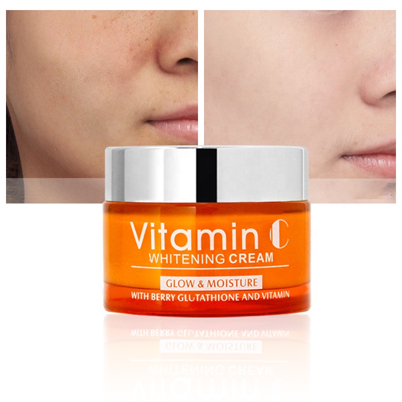 Disaar vitamina c clareamento orgânico natural hidratante creme para o rosto