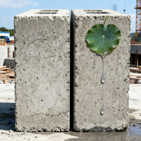Agent d'imprégnation silane multifonctionnel pour la protection du béton, imperméable et respirant, profondeur de pénétration de 2 à 5 mm