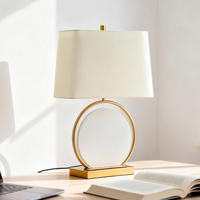 Nouvelle lampe de table moderne en albâtre, lumière de chevet minimaliste et créative, lampe décorative pour salon, chambre et bureau