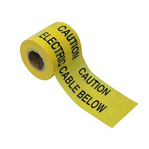 Materiale stampato personalizzato Premium nastro di avvertenza giallo barricata di costruzione per pericolo e avviso di sicurezza - Product Image 1