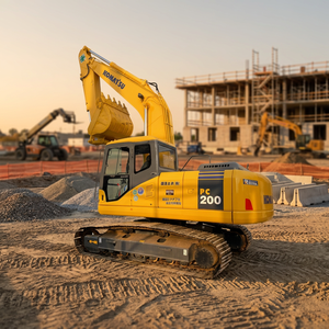 รถขุดไฮดรอลิกตีนตะขาบ Komatsu PC200-7 มือสองจากญี่ปุ่น น้ำหนัก 20 ตัน รถขุดมือสอง Komatsu PC200-7 สำหรับขาย - Product Image 1