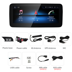 Stwei 12.3 pouces 8 cœurs Android 13 8 Go 128 Go pour Mercedes Benz Glk X204 Système d'intelligence automobile Écran multimédia de voiture GPS - Product Image 6