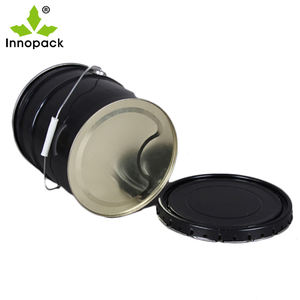 Bidones de Acero de Alta Calidad de 20L con Tapa Decorativa, Impresión de Logotipo Personalizado, Necesidades de Empaque - Product Image 5