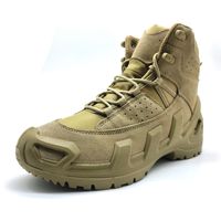 Bottes tactiques pour hommes, bottes d'aventure respirantes, antidérapantes, chaussures de randonnée, d'entraînement, en toile, pour l'alpinisme