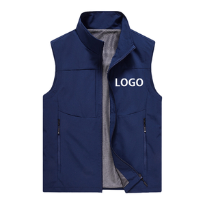 <span class=keywords><strong>Gilet</strong></span> Sportivo da <span class=keywords><strong>Uomo</strong></span> <span class=keywords><strong>con</strong></span> Logo Personalizzato a Prezzo di Fabbrica, Resistente, ad Asciugatura Rapida, Traspirante, Senza Maniche, <span class=keywords><strong>con</strong></span> Colletto Alto per Attività all'Aperto - Product Image 1