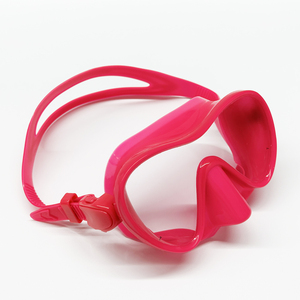 Masker Selam Tempered Ringan Tampilan Lebar Lensa Tunggal Desain Baru Multi Fungsi Masker Selam Wajah Penuh - Product Image 5