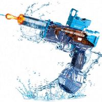 Pistolet à eau intelligent Holi pour enfants, puissant, portable, automatique, électrique, avec une capacité de 1000 ml, rechargeable par USB