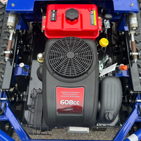 Tondeuse à gazon télécommandée tout-terrain de haute qualité 800 mm QZ-800X pour jardin et ferme