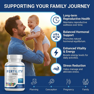 En stock Compléments alimentaires pour la fertilité masculine OEM capsules complexes de <span class=keywords><strong>vitamines</strong></span> 60 gélules RUNXIN pour la fertilité masculine pas pour les nouveau-nés - Product Image 4