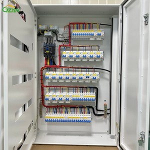 Armoire de distribution complète 125A triphasée quatre fils, coffret de distribution électrique spécifique pour centre commercial, tableau électrique - Product Image 3