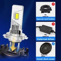Fabrication de ventes directes OEM Odm H7 Led phare Super lumineux Mini voiture Led ampoules 80w 10000lm H11 9005 9006 H4 Led phare
