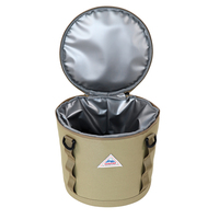 Sac à déjeuner personnalisé, sac alimentaire pliable, sac isotherme cylindrique imperméable avec une capacité de 30L pour pique-nique, camping et utilisation en voiture