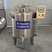 Máquina Comercial para Hacer Yogur en Granjas Lecheras, Tanque de Fermentación, Máquina de Pasteurización de Leche, Pasteurizador de Jugos y Helados