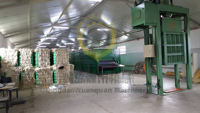Machine combinée de lavage pour laine de mouton et autres fibres animales