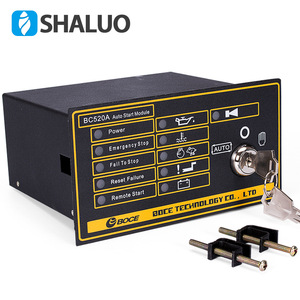 Shaluo BC520A Auto Start Module Generator Control <b>Panel</b> Diesel Generator Remote Start With <b>Keys</b> - Product Image 1