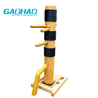 Gohao wing chun-factice en bois, hauteur de 160cm à 180cm, deux couleurs, formation professionnelle au kung fu