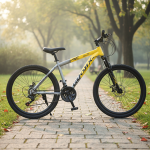 Bicicleta MTBGO de <span class=keywords><strong>26</strong></span> Pulgadas y 21 Velocidades, Nuevo Diseño, Cuadro de Aleación de Aluminio, Frenos de Disco, Bicicleta de Montaña para Adultos Unisex - Product Image 2